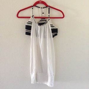 Lululemon White No Limits Tank